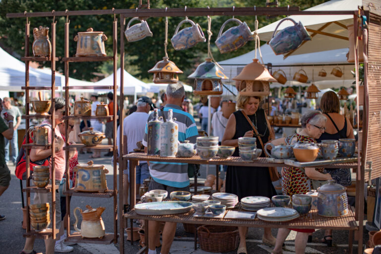 Kaysersberg et son marché des potiers début septembre - artisans potiers