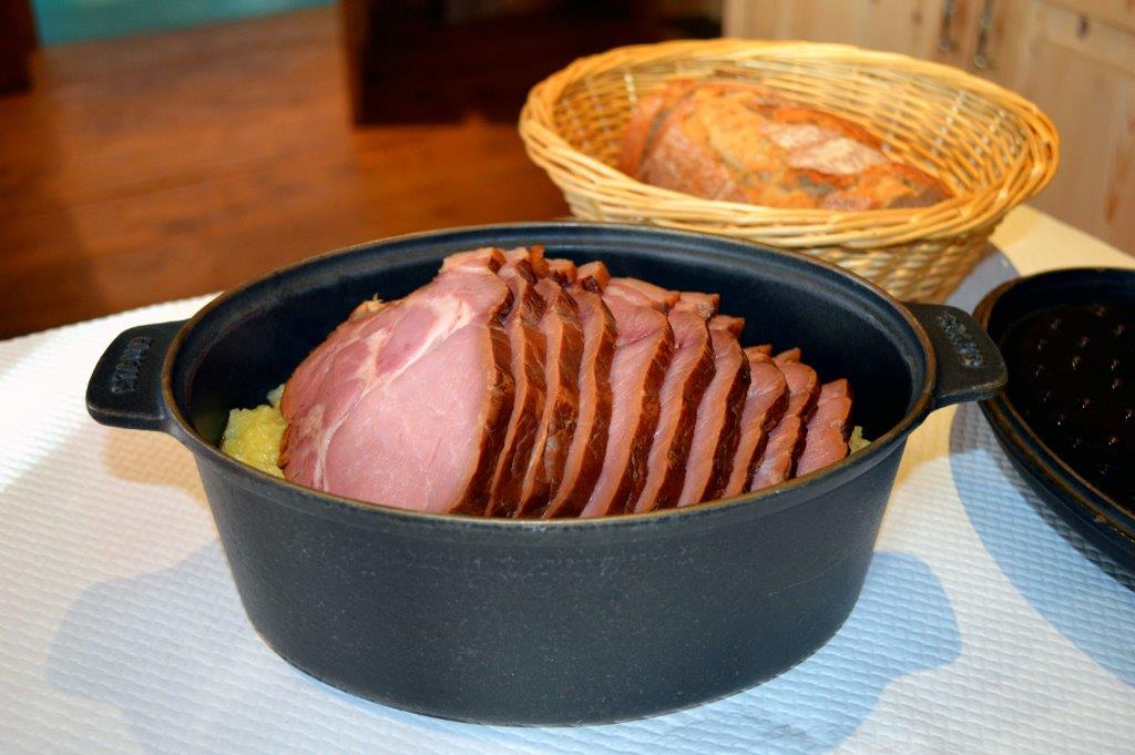 Palette de porc fumé