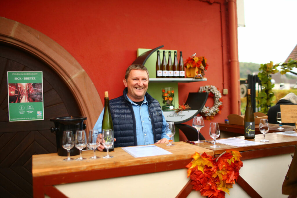 Domaine Sick Dreyer à Ammerschwihr : Etienne Dreyer, vigneron