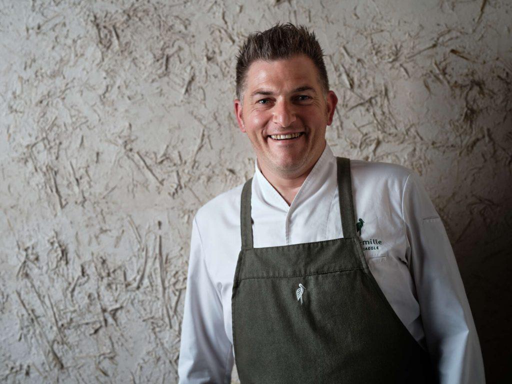 Jérôme Jaeglé, chef étoilé du restaurant Alchémille à Kaysersberg