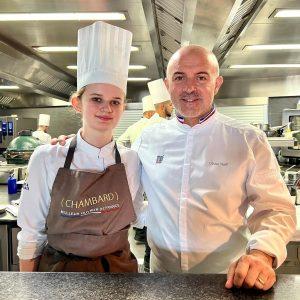 Emilie, apprentie au Chambard à Kaysersberg, a remporté le concours de meilleure apprentie de France 2023