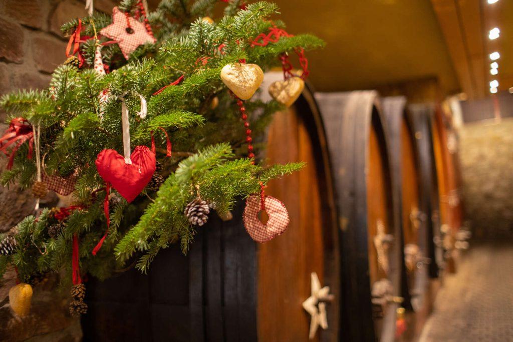 Caves de Noël vallée de Kaysersberg en Alsace - Animations dans les caves des vignerons