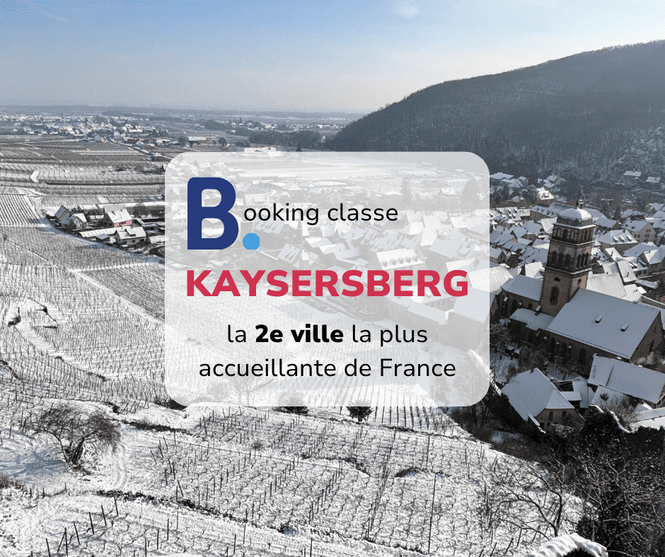 Kaysersberg en Alsace, 2e ville la plus accueillante de France, d'après les avis des clients sur le site de voyage booking.com