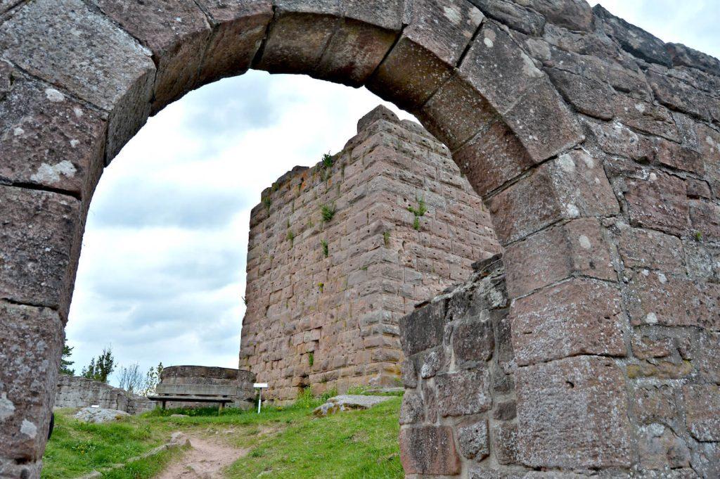 Château du Hohnack à Labaroche en Alsace