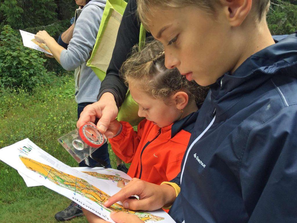 Parcours d'orientation au Lac Blanc