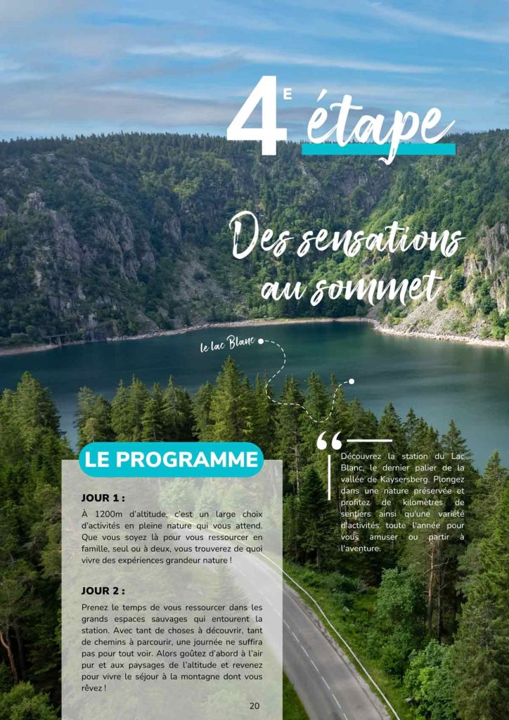 Etape 4 du programme carnet de voyage de la vallée de Kaysersberg, des sensations au sommet