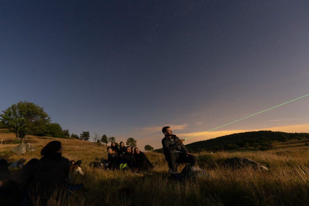 Balade la tête dans les étoiles - observation en Alsace au Col du Wettstein