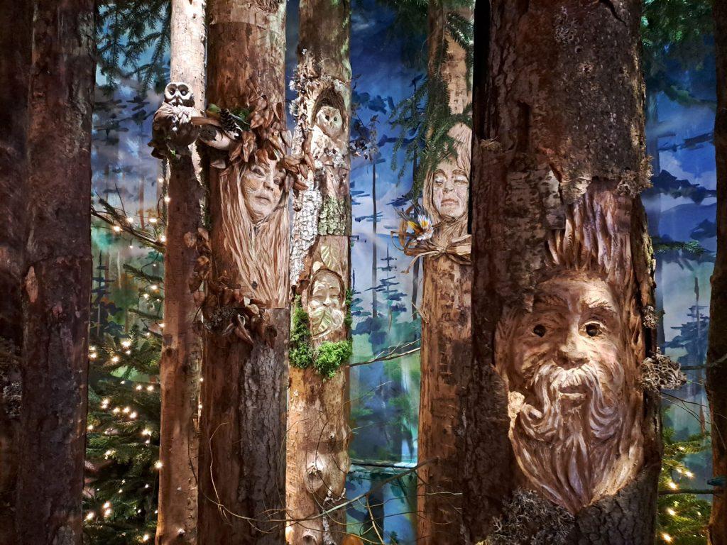 Exposition de Noël la nature fête Noël