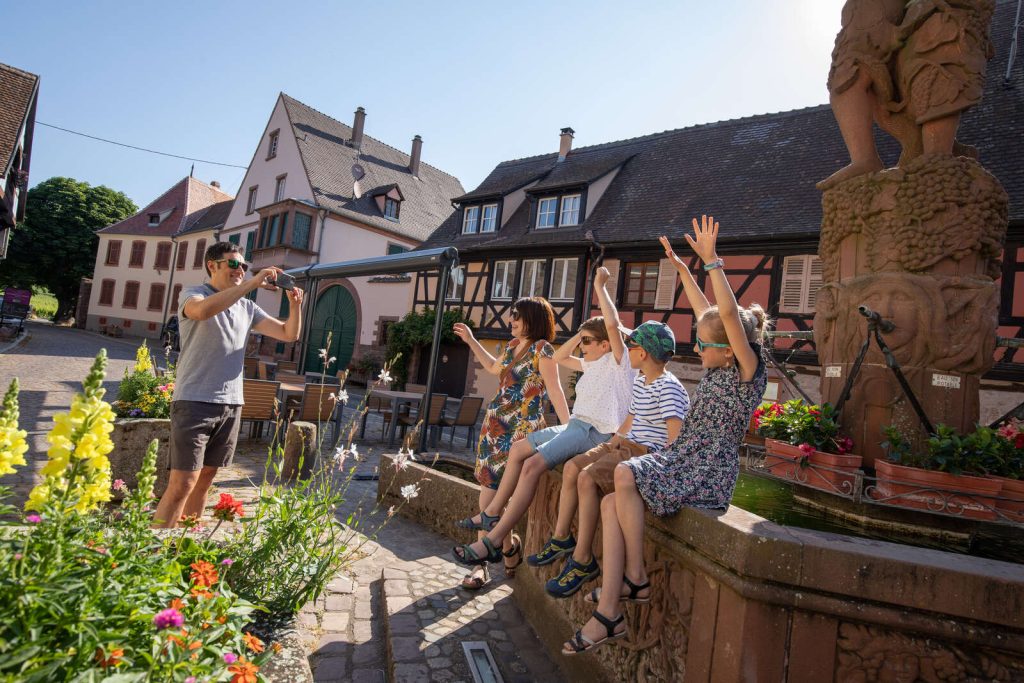 En famille Kientzheim vallée de Kaysersberg