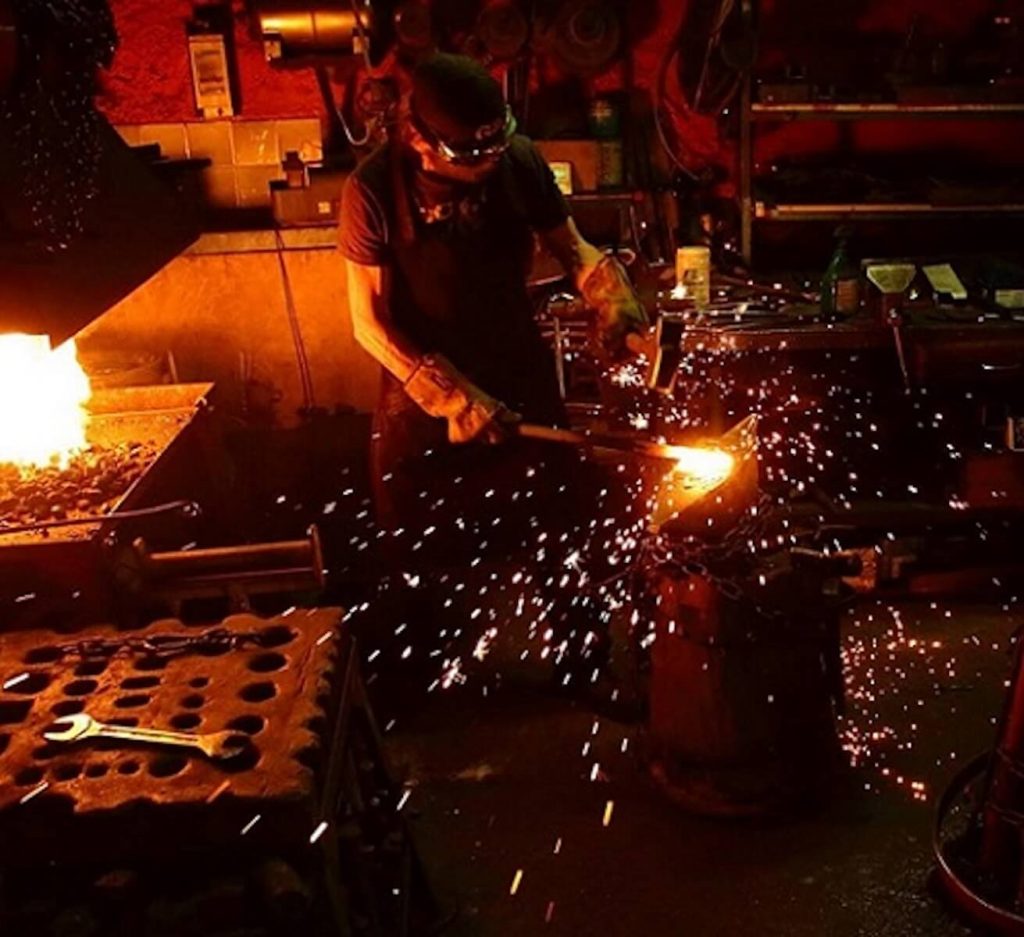 Atelier décorations de Noël en fer forgé