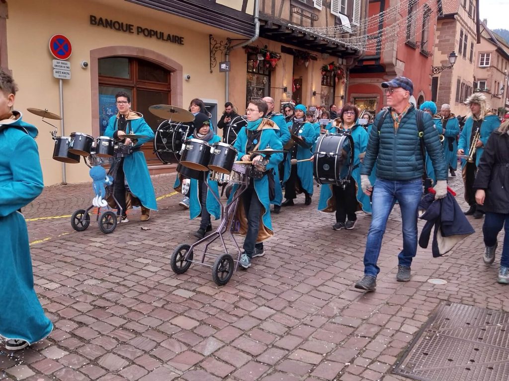 carnaval des enfants à Kaysersberg Alsace