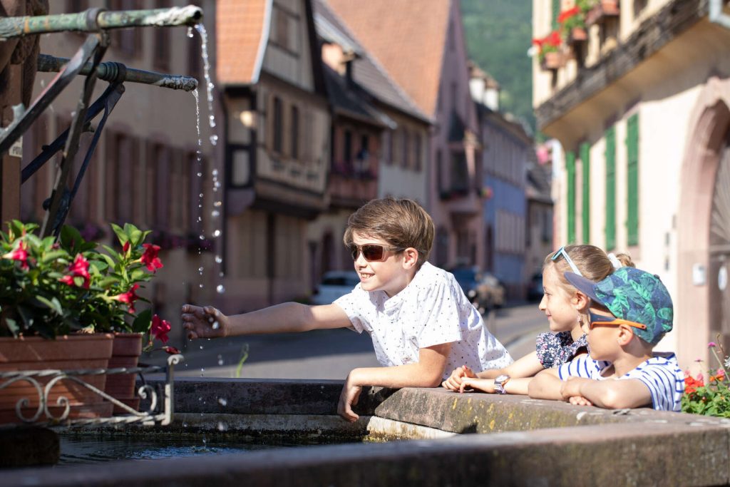 Kientzheim balade en famille vignoble
