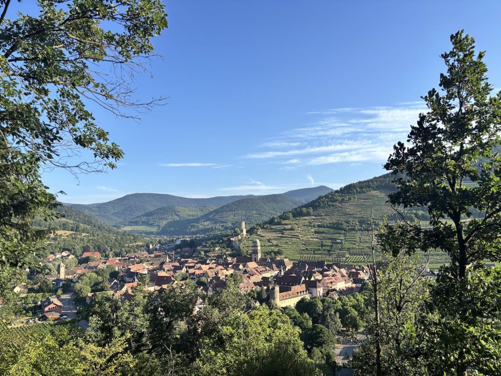 Plan de Kaysersberg Alsace